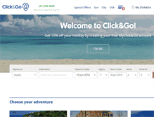 Tablet Screenshot of clickandgo.com